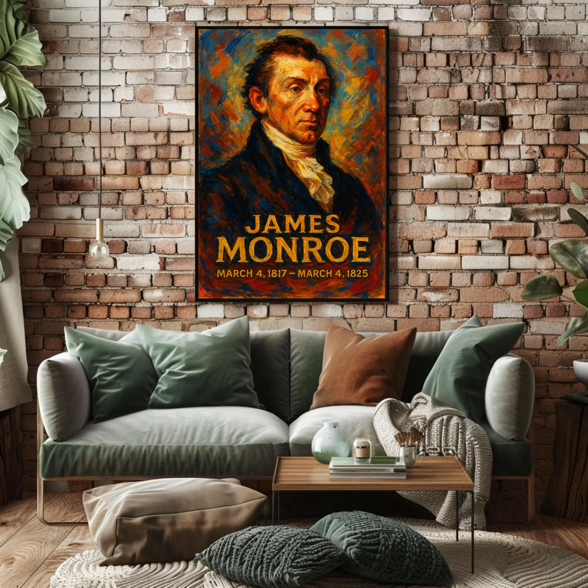 James Monroe 5Th President Poster