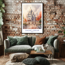 Sacré Coeur Poster PosterGoat