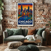 Chicago The Windy City Poster