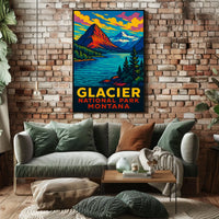 Glacier National Park, Montana Poster