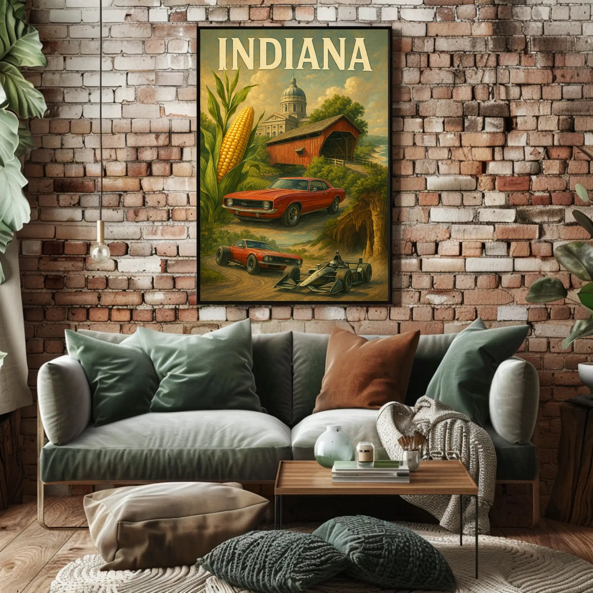 Indiana Heritage Poster