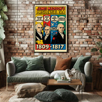 James Madison's Presidential Era Poster PosterGoat