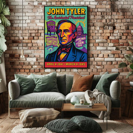 John Tyler The Accidental President Poster PosterGoat