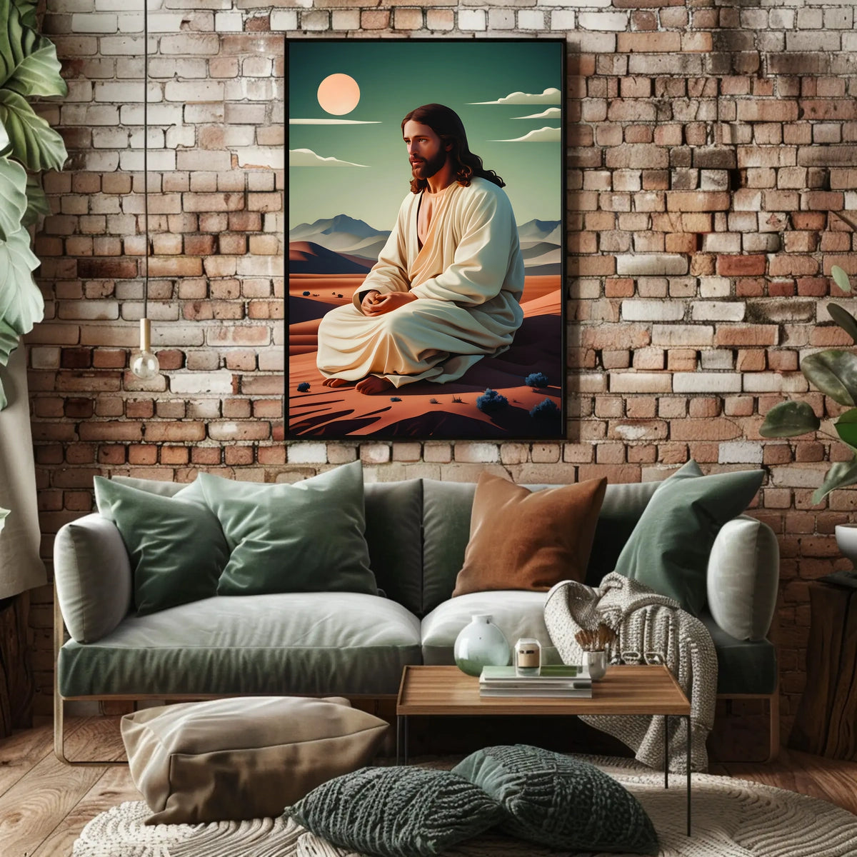 Serenity in the Desert Poster