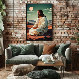 Serenity in the Desert Poster