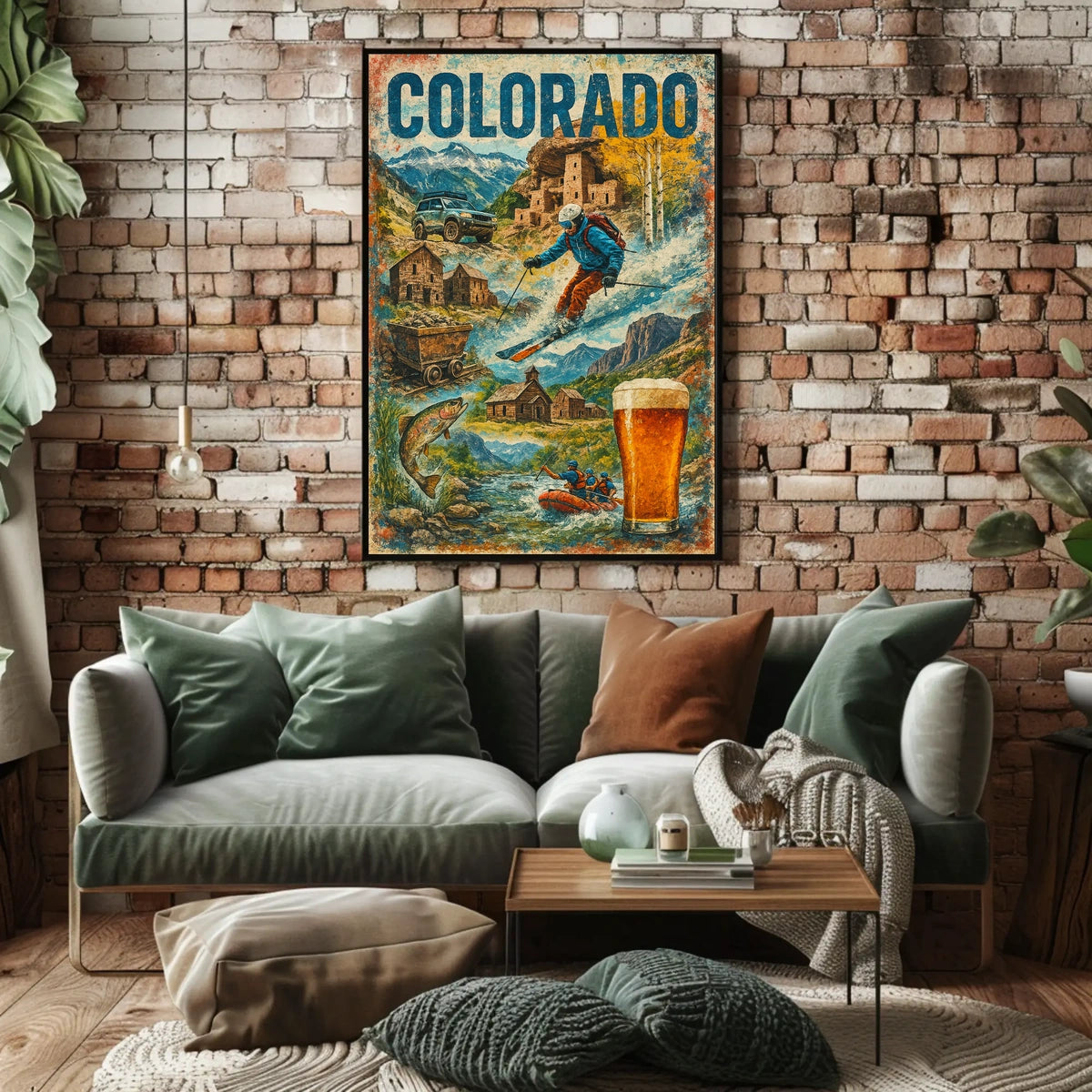 Explore Colorado Adventures Poster