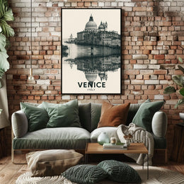Venice Reflections Poster