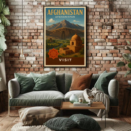 Visit Afghanistan Poster PosterGoat