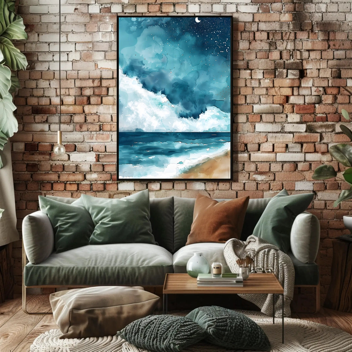 Celestial Seascape Poster