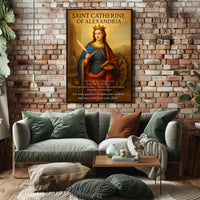 Saint Catherine of Alexandria Poster PosterGoat