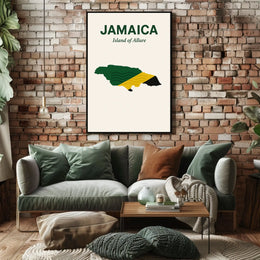 Jamaica Island of Allure Poster