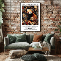 Cotton Prints Exhibition: Vintage Artistic Poster