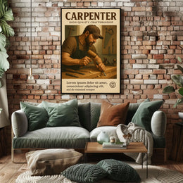 Masterful Carpentry Poster