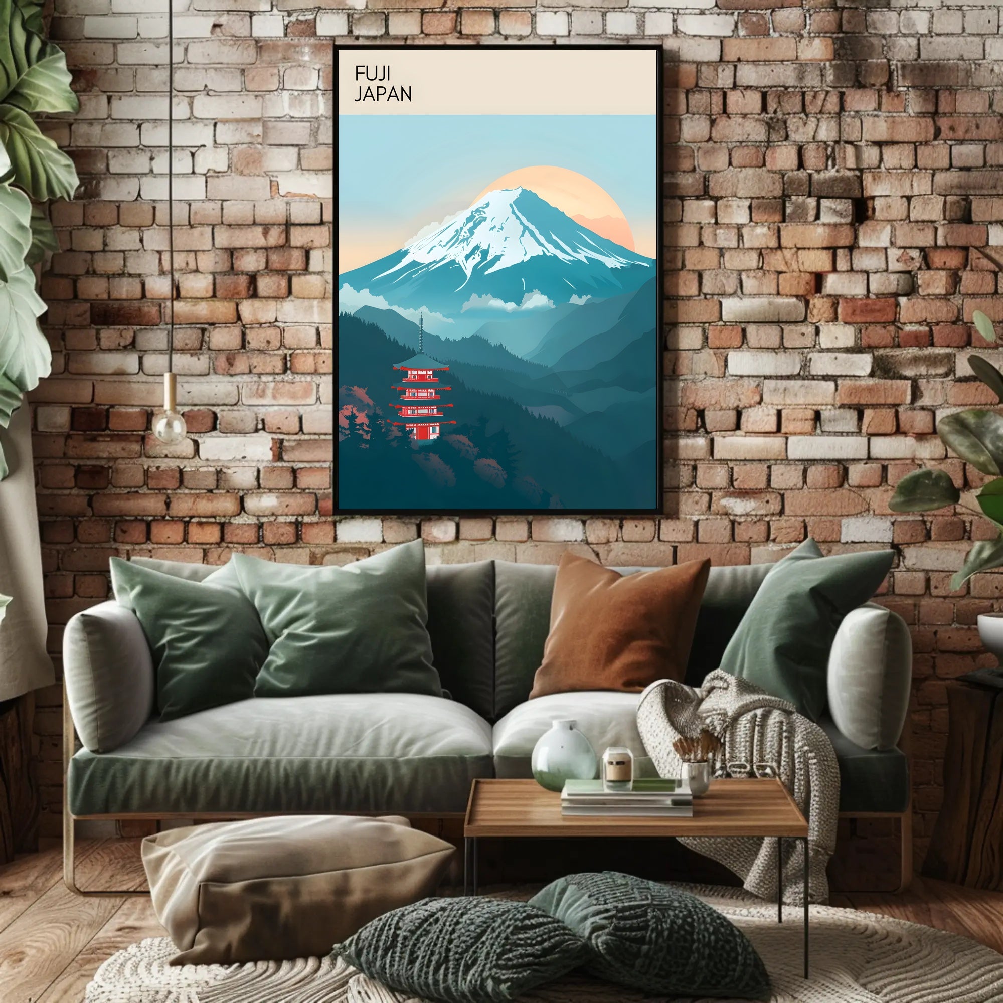 Majestic Mount Fuji Poster