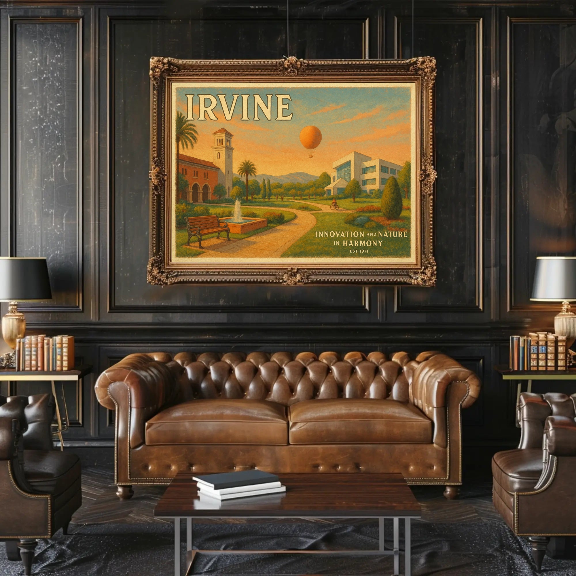 Irvine Innovation and Nature Poster Art Print