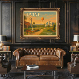 Irvine Innovation and Nature Poster Art Print