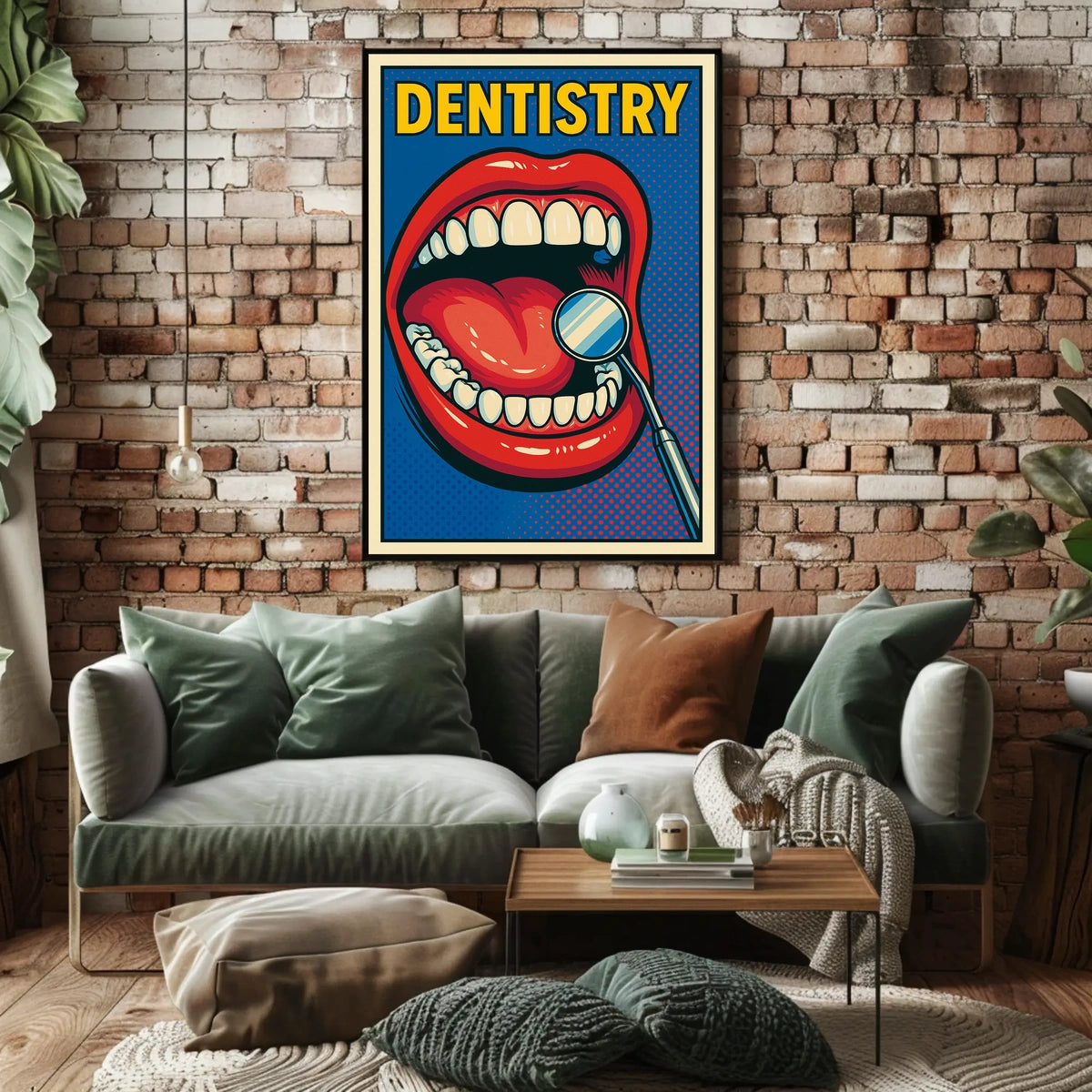 Vibrant Dentistry Promotion Poster
