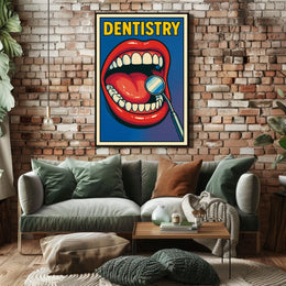 Vibrant Dentistry Promotion Poster