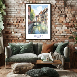 Annecy, France Poster PosterGoat
