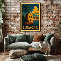 Curacao Travel Poster