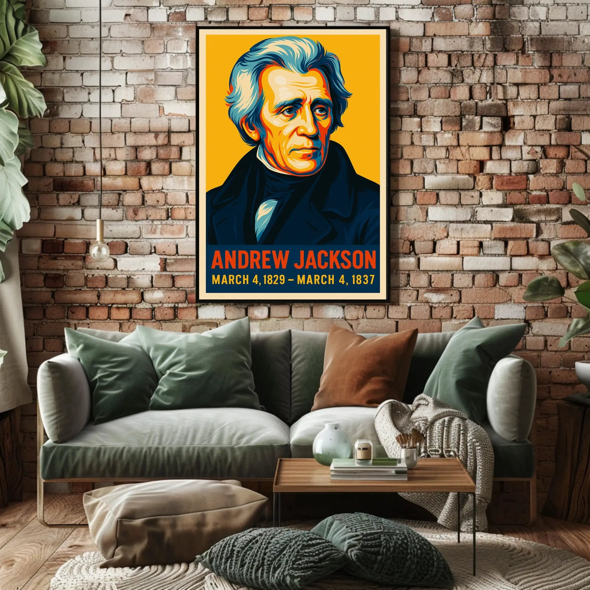 Andrew Jackson 7Th President Poster