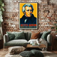 Andrew Jackson 7Th President Poster