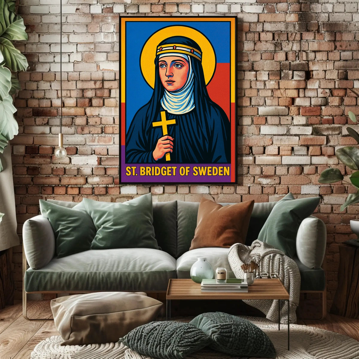 St. Bridget of Sweden Poster