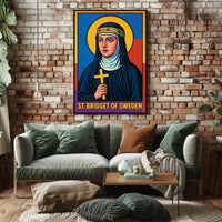 St. Bridget of Sweden Poster