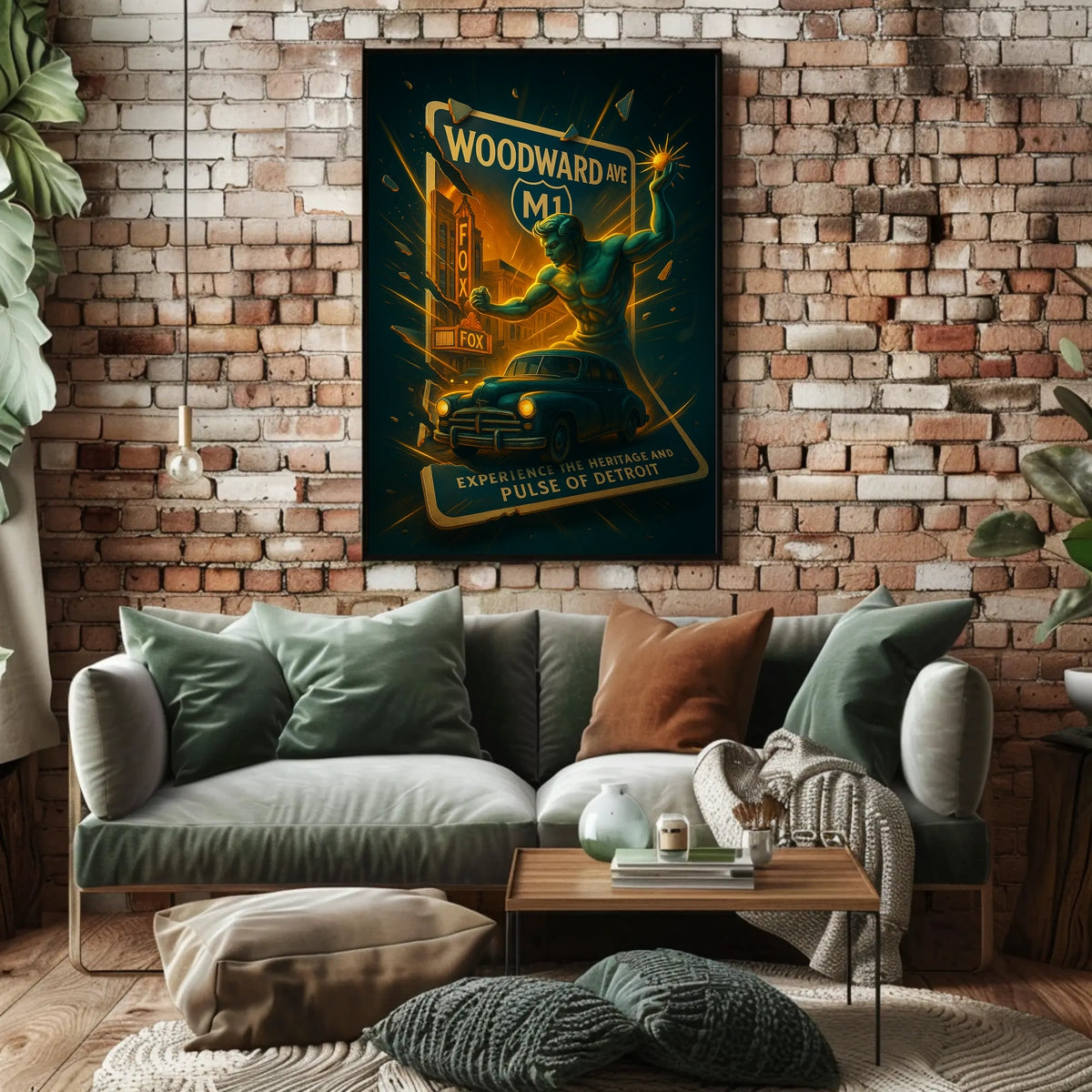 Woodward Avenue Experience Detroit Poster