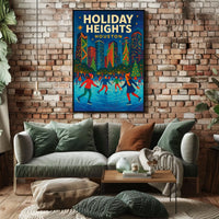Holiday Heights in Houston Poster