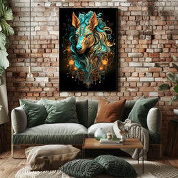 Mystical Canine Reverie