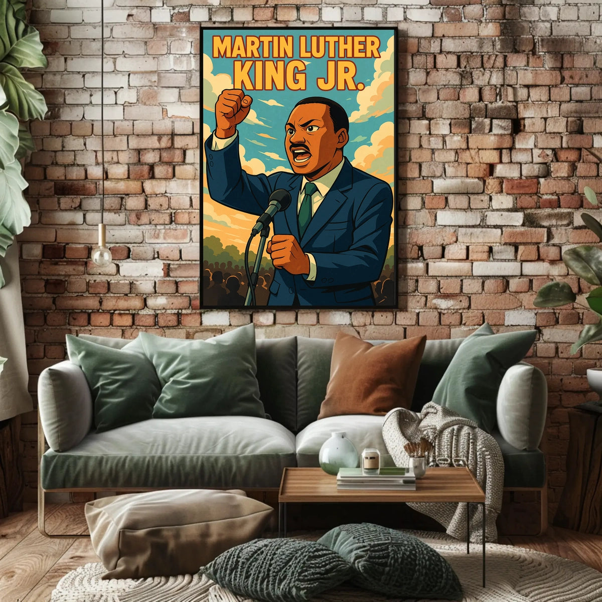 Martin Luther King Jr. Inspirational Poster
