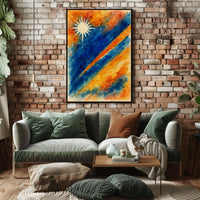 Celestial Burst Poster
