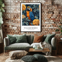 The Artistry of William Morris Exhibition Cultural Poster