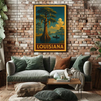 Louisiana Bayou Adventure Poster