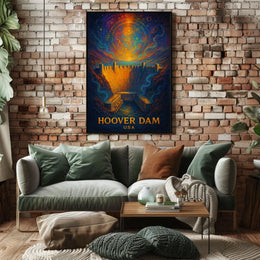Hoover Dam USA Poster