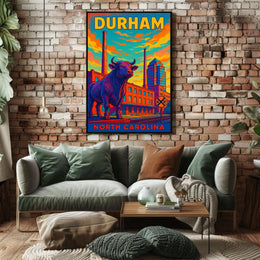 Durham, North Carolina Poster