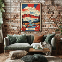 Oregon's Scenic Beauty National Park Poster