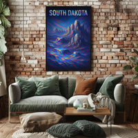 South Dakota Dreamscape Poster