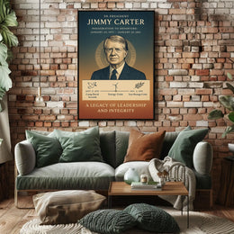 Jimmy Carter 39th President Poster