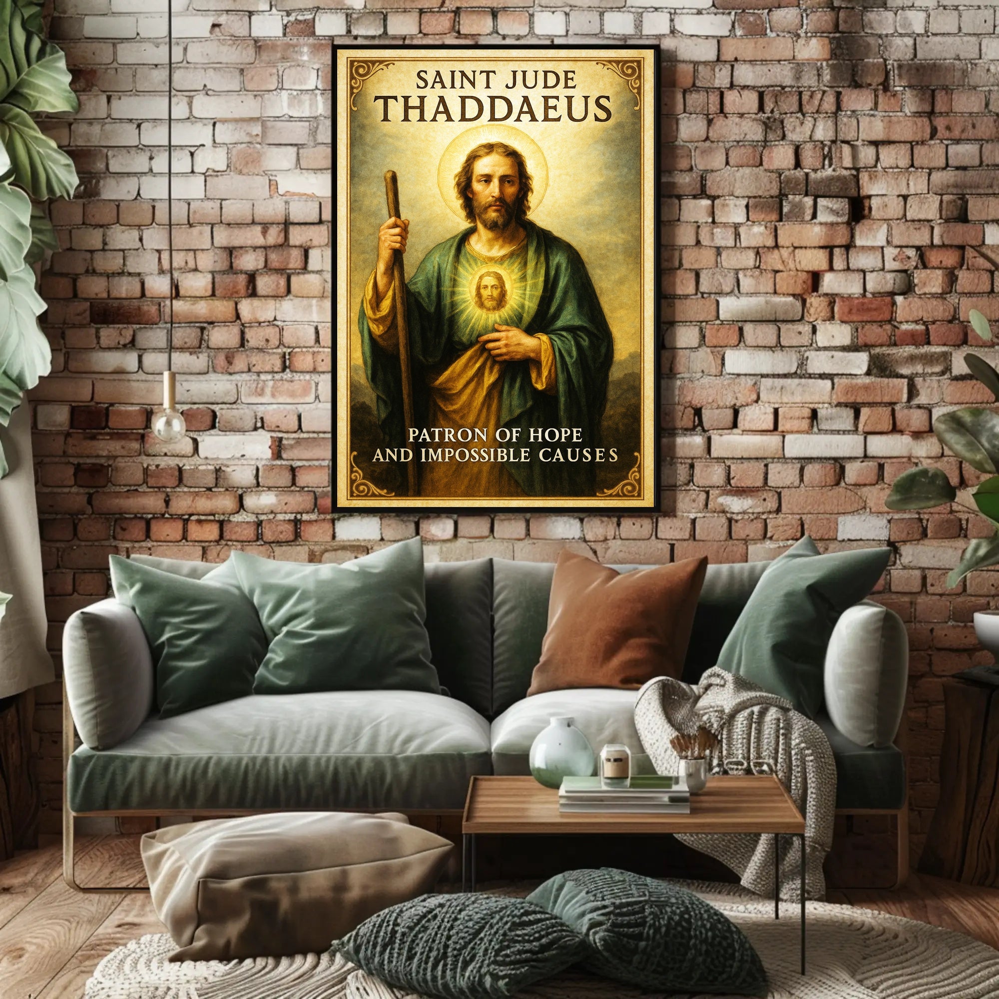 Saint Jude Thaddaeus Patron of Hope Poster PosterGoat