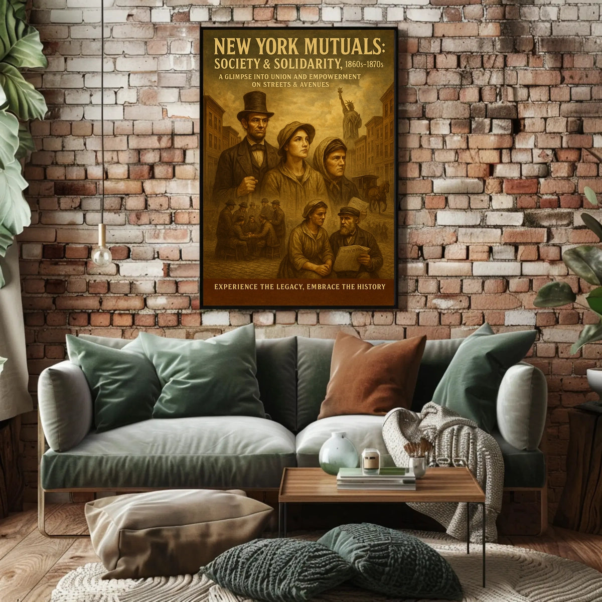 New York Mutuals Society Solidarity Poster