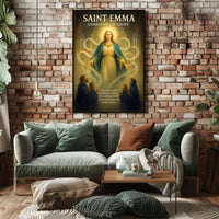 Saint Emma Guardian of Light Poster PosterGoat