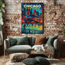 Chicago The Heart of Winter Poster
