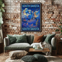 Mount Rushmore In South Dakota Poster
