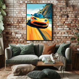 Coastal Speed Poster PosterGoat