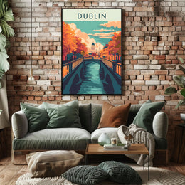 Autumn in Dublin Poster
