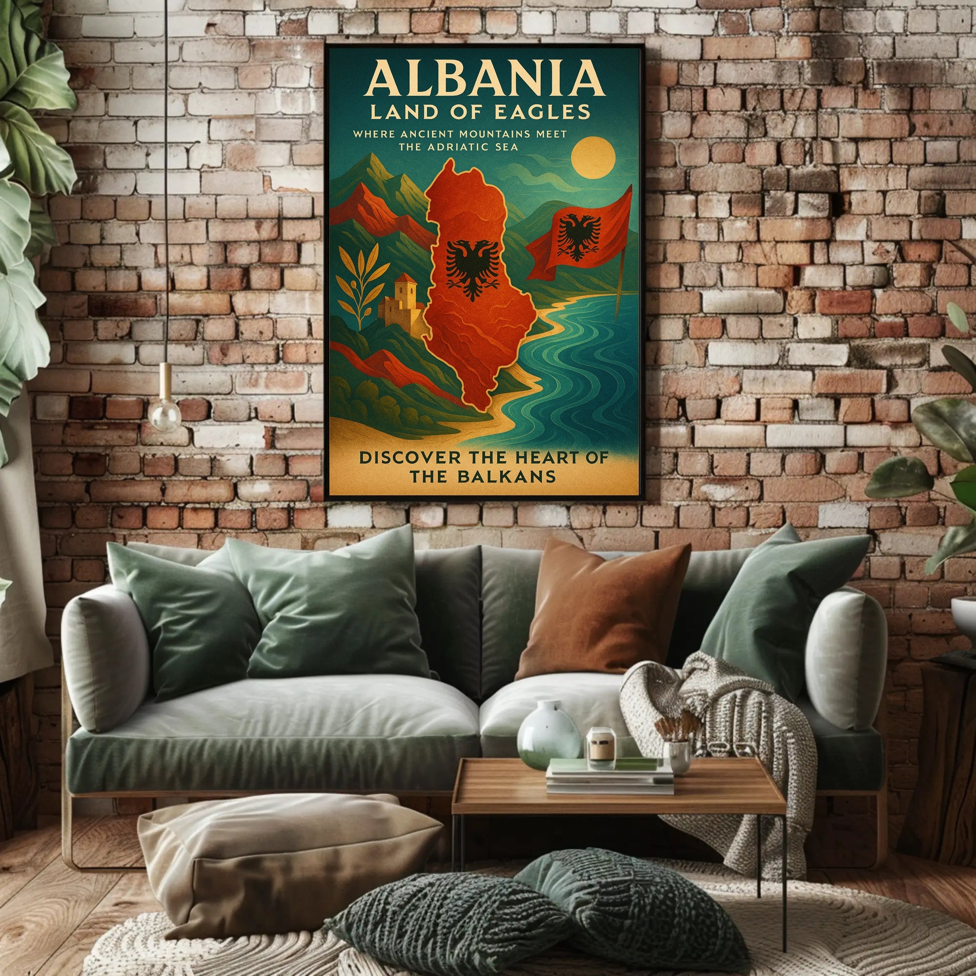 Albania Land Of Eagles Poster