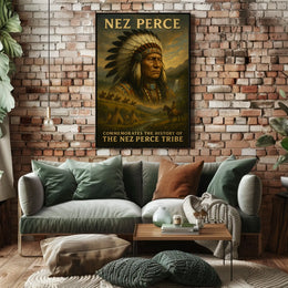Nez Perce Tribe Commemoration Poster