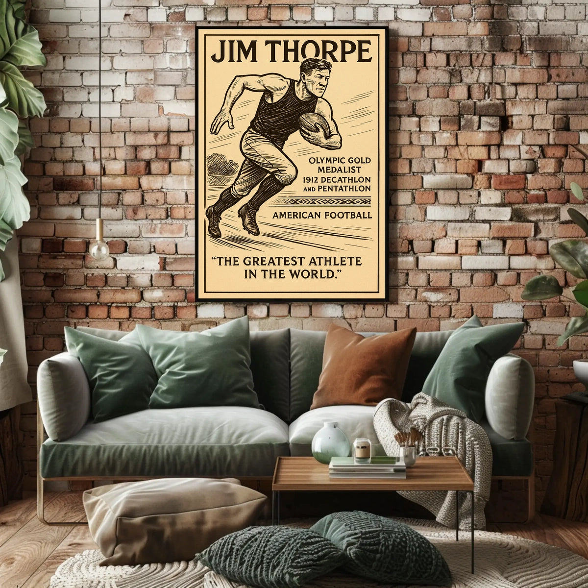 Celebrating an Olympic Legend Poster